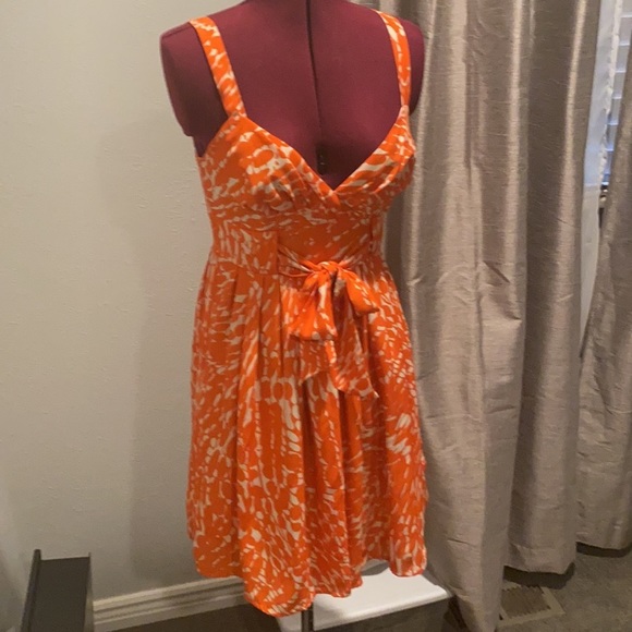 LC Lauren Conrad tie front dress - Picture 2 of 7